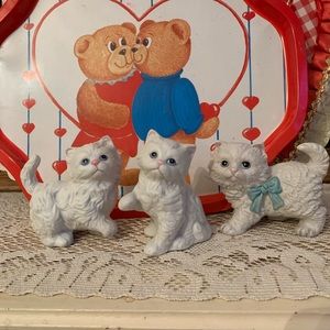 Homco porcelain kitties